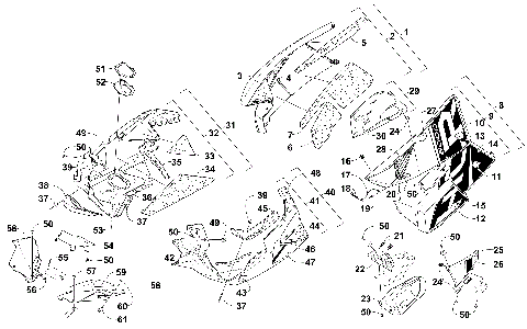 SKID PLATE AND SIDE PANEL ASSEMBLY [103570]
