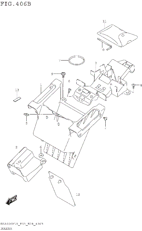 HOLDER (DL1000AL5 E28)