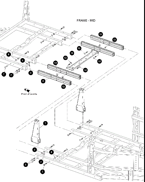 FRAME - SEAT UPRIGHT [302469]
