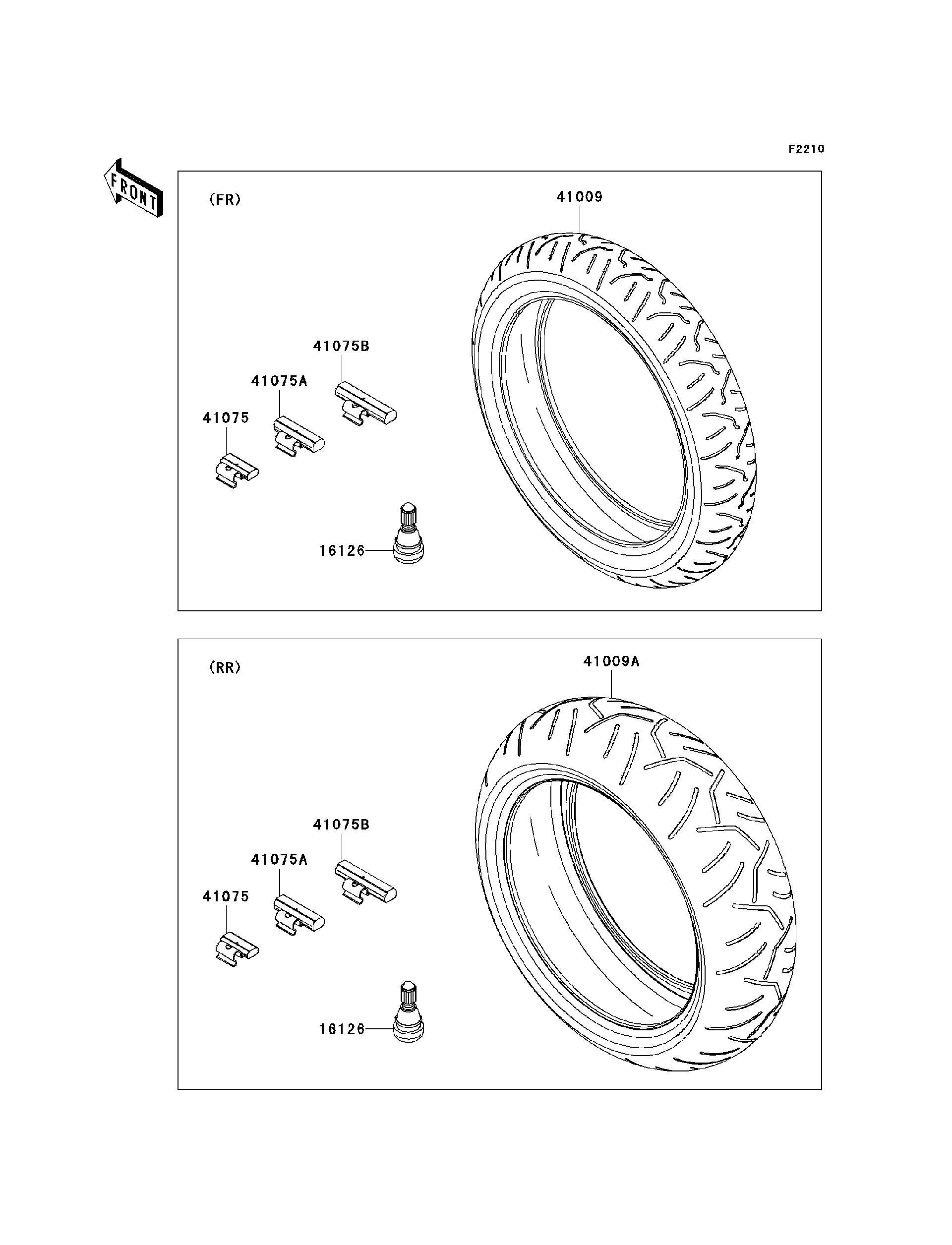 2006 Kawasaki Motorcycles Parts-Finder Diagrams | Texas