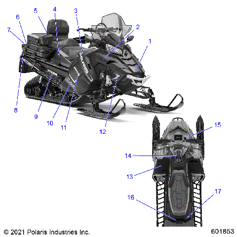 BODY, DECAL, ADVENTURE, BLACK SIDE PANEL OPTION - S23FJE8PS/8PE (601558)
