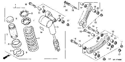 REAR SHOCK ABSORBER