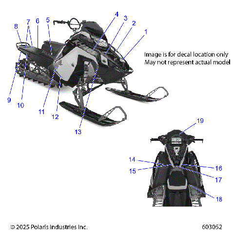 BODY, DECALS, BLACK SIDE PANEL - S26TGG9BS (603052)
