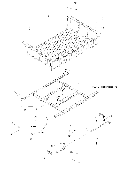 BODY, BOX MOUNTING and LATCH - ALL OPTIONS (49RGRBOXMOUNTING13900XP)