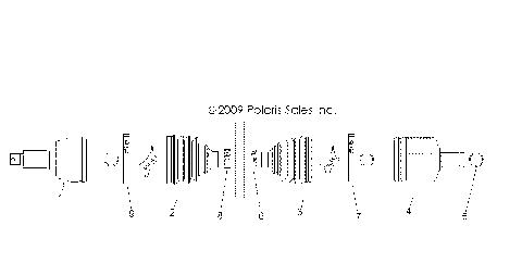 DRIVE TRAIN, FRONT HALF SHAFT - R10TH76/TY76 ALL OPTIONS (49RGRSHAFTDRV097004X4)