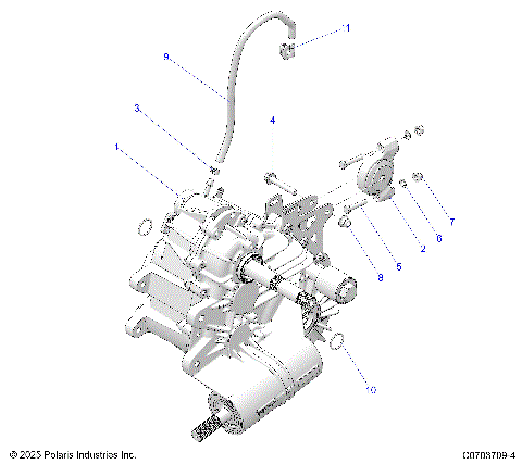 DRIVE TRAIN, MAIN GEARCASE MOUNTING