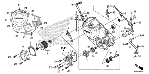 RIGHT CRANKCASE COVER