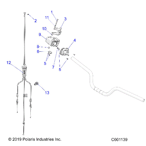 ENGINE, THROTTLE CONTROL ASM. - S23CEU5TSL (C601139)