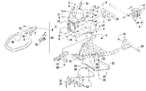 FRONT BUMPER AND FRAME ASSEMBLY [101864]