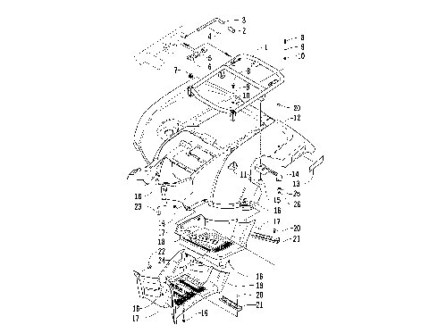 REAR BODY PANEL ASSEMBLY [84597]