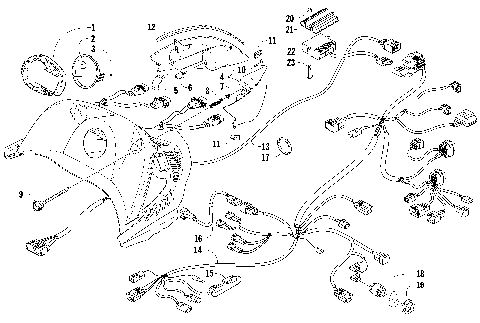HEADLIGHT, INSTRUMENTS, AND WIRING ASSEMBLIES [89720]