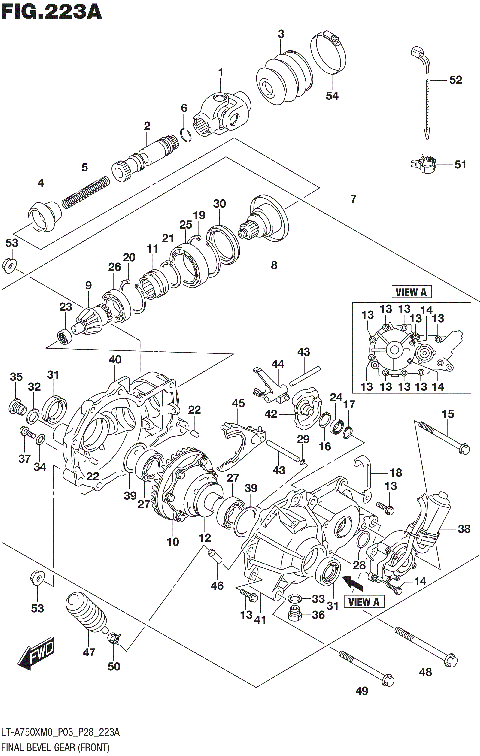 FINAL BEVEL GEAR (FRONT)