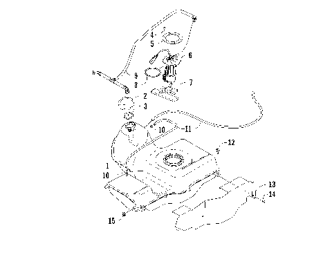 GAS TANK ASSEMBLY [95775]