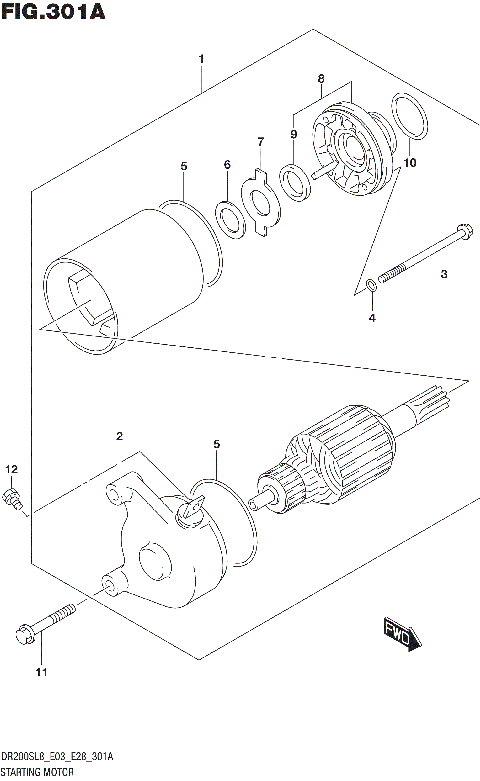 STARTING MOTOR