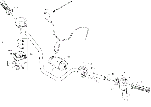 HANDLEBAR ASSEMBLY [305870]