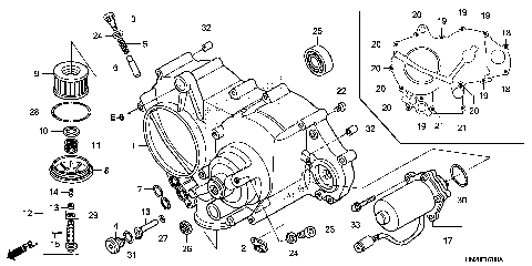 FRONT CRANKCASE COVER