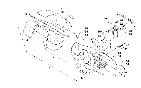 STORAGE BOX ASSEMBLY [98490]