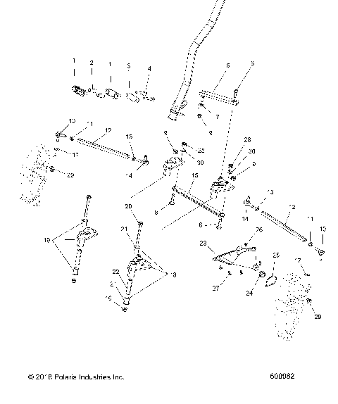STEERING, LOWER - S19ELS8R ALL OPTIONS (600982)