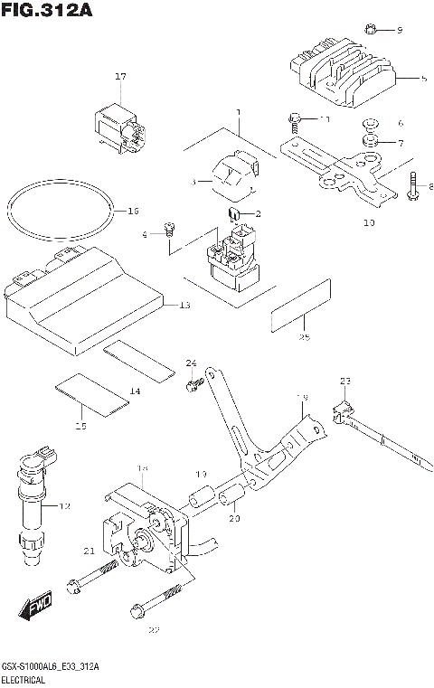 ELECTRICAL (GSX-S1000AL6 E03)