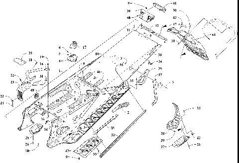 TUNNEL AND SNOWFLAP ASSEMBLY [106887]