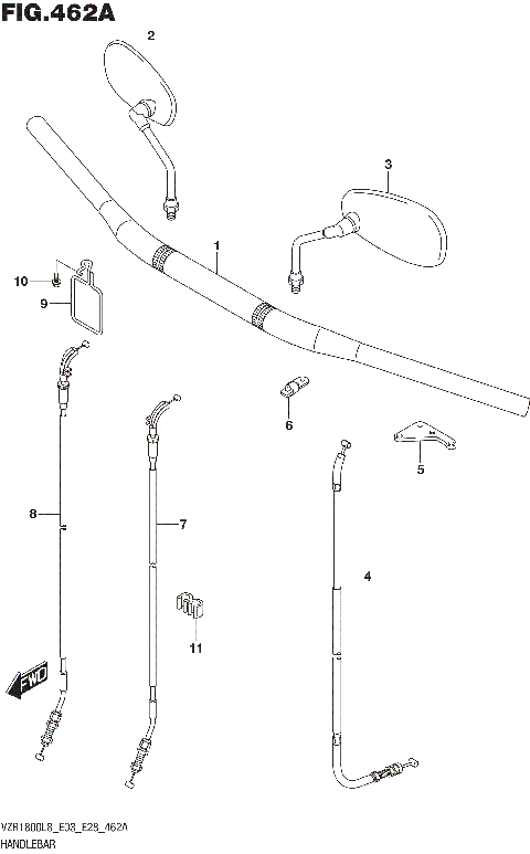 HANDLEBAR (VZR1800L8 E28)