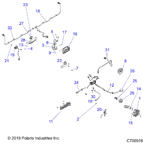ELECTRICAL, WIRE HARNESS COMPONENTS (FROM 10/10/2019) - R20RRK99A9/AA/AF/AP/AX/B9/BA/BF/BP/BX (C700916)