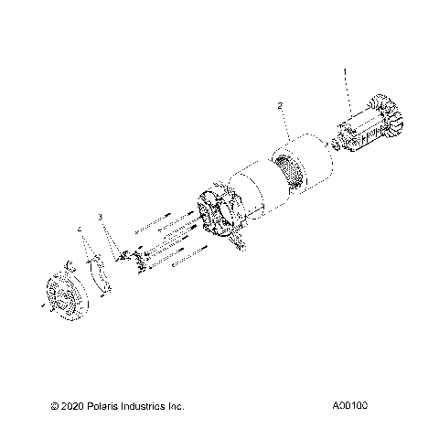 ELECTRICAL - ALTERNATOR - P20GGGFNA/GGGGNA (A00100)
