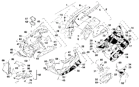 SKID PLATE AND SIDE PANEL ASSEMBLY [101525]