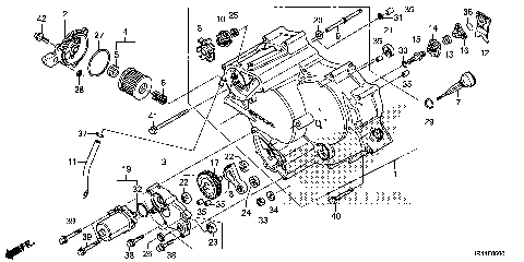 FRONT CRANKCASE COVER