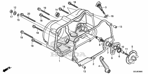 RIGHT CRANKCASE COVER