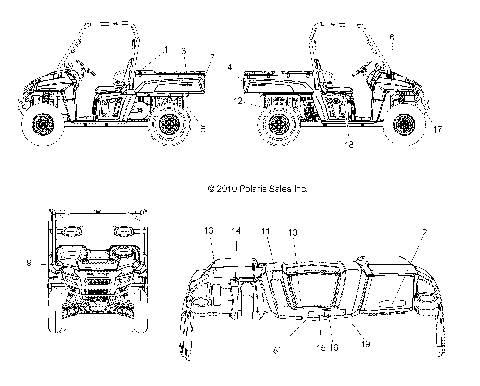 BODY, DECALS - R11TH90DG (49RGRDECAL11900D)