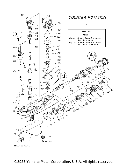 LOWER CASING DRIVE 1