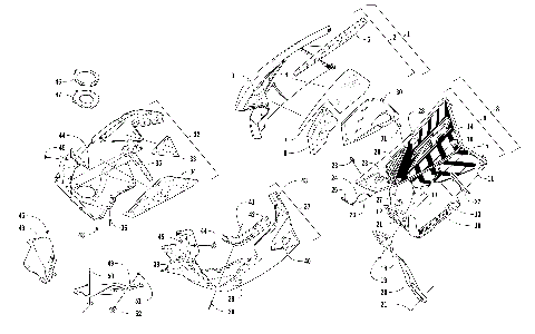 SKID PLATE AND SIDE PANEL ASSEMBLY [104410]