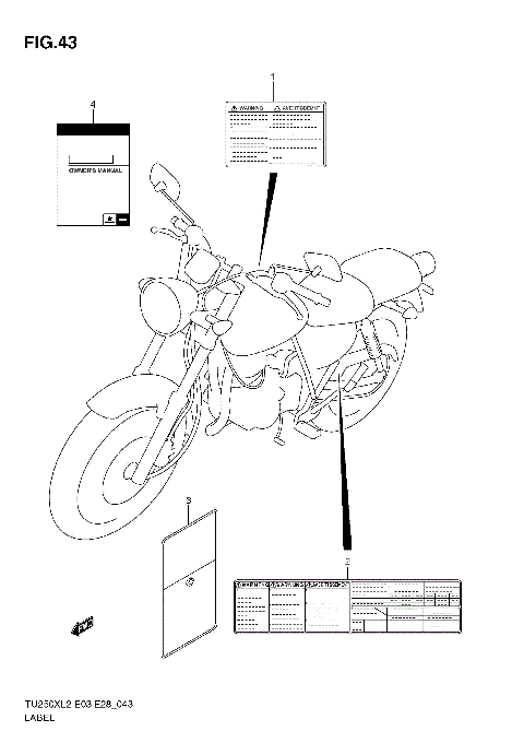 LABEL (TU250XL2 E28)