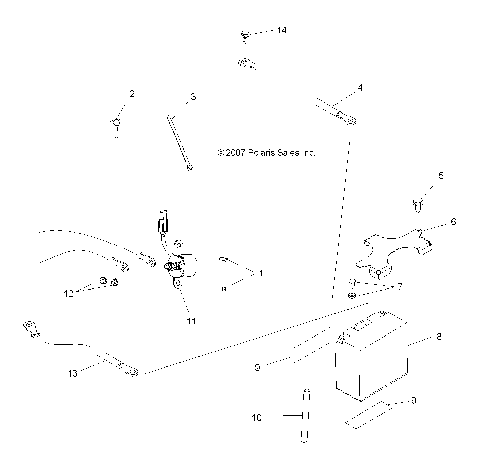 ELECTRICAL, BATTERY - A08LH27AW/AX/AZ (49ATVBATTERY08SP300)
