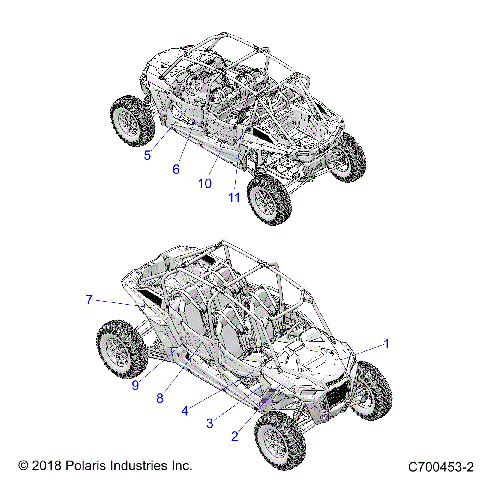 BODY, DECALS GRAPHICS- Z19VPE92AM/BM (C700453-2)
