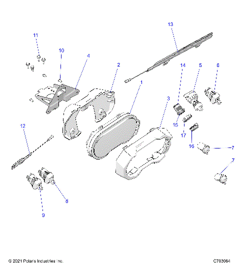 ELECTRICAL, DASH INSTRUMENTS AND CONTROLS - Z23RGK2KAJ/BJ (C0704548-02)