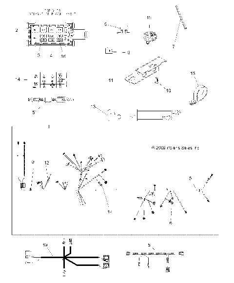 ELECTRICAL, HARNESS - A10ZX55AL/AT/AX (49ATVHARNESS10SPEPS550)