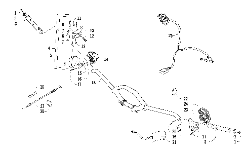 HANDLEBAR AND CONTROLS [91620]