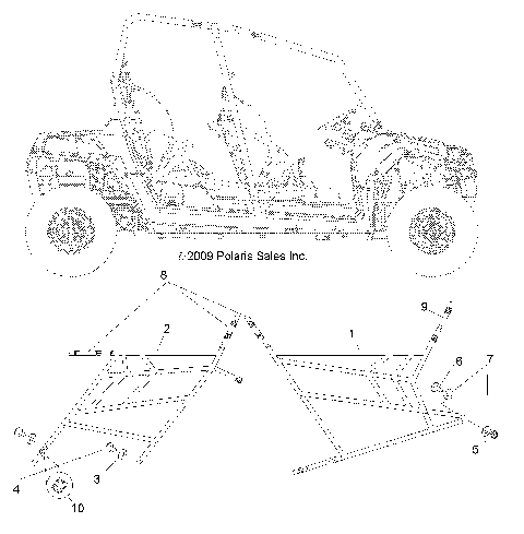 BODY, SIDE NETS - R10XH76AA (49RGRNETS10RZRS4)