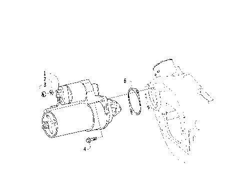 STARTER MOTOR ASSEMBLY [92857]