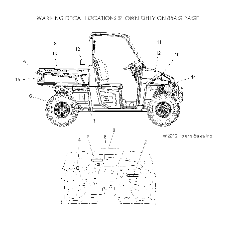 BODY, DECALS - R13UH88AG (49RGRDECAL13900XP)