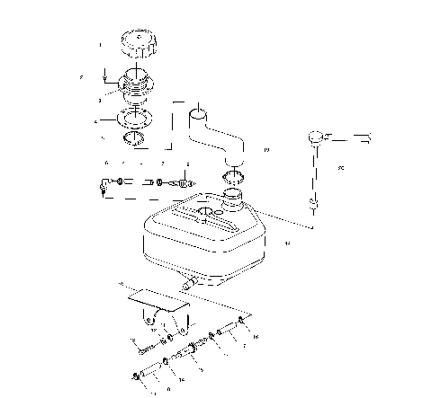 OIL TANK - I994690 (4951365136a013)