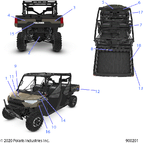 BODY, DECALS - R21RSU99A9/AC/AP/AW/B9/BC/BP/BW (900201)