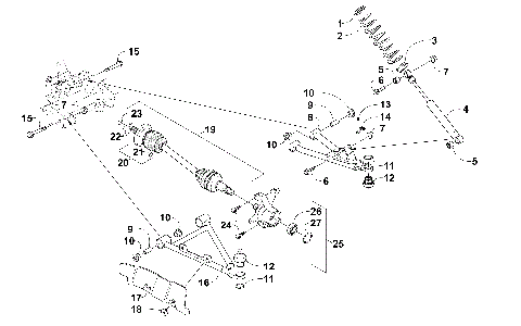 FRONT SUSPENSION ASSEMBLY [97530]