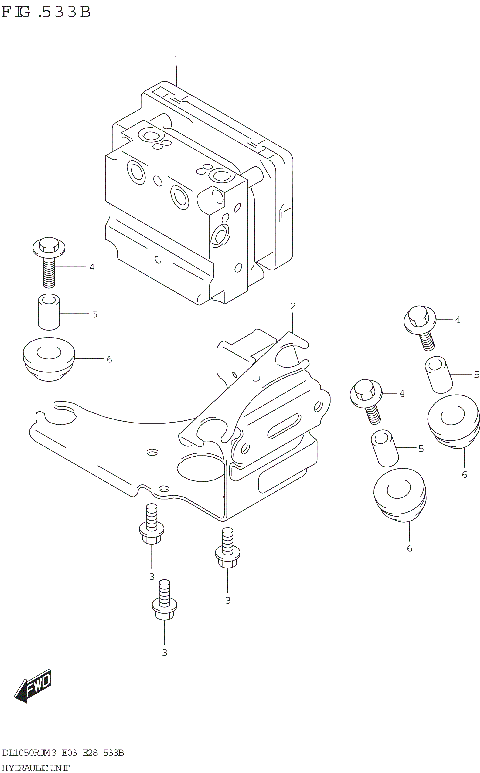 HYDRAULIC UNIT (DL1050RJ)