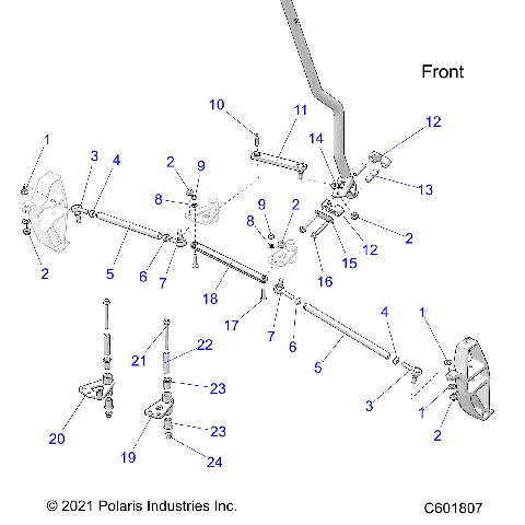 STEERING, LOWER - S24FJE9FS/9FE (C601807)