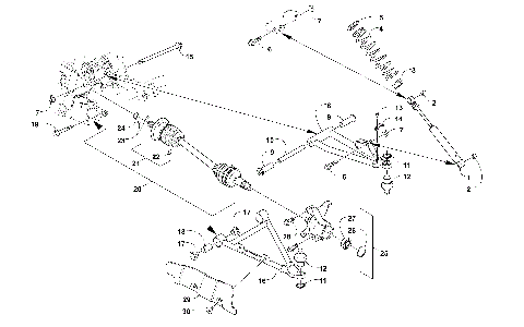 FRONT SUSPENSION ASSEMBLY [301640]