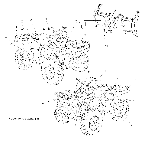 BODY, DECALS - A09MN50AN/AX (49ATVDECAL09500EFI)