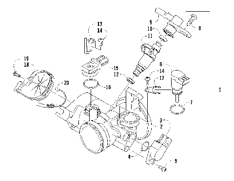 THROTTLE BODY ASSEMBLY [89419]